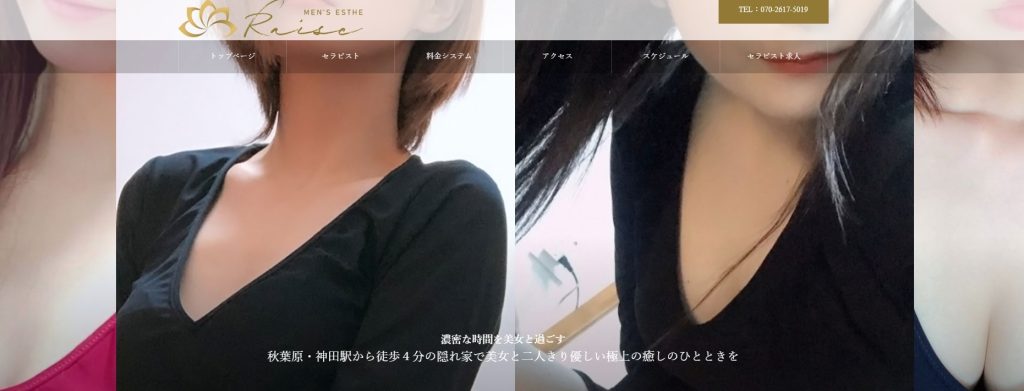 RAISE（レイズ）HPトップ
