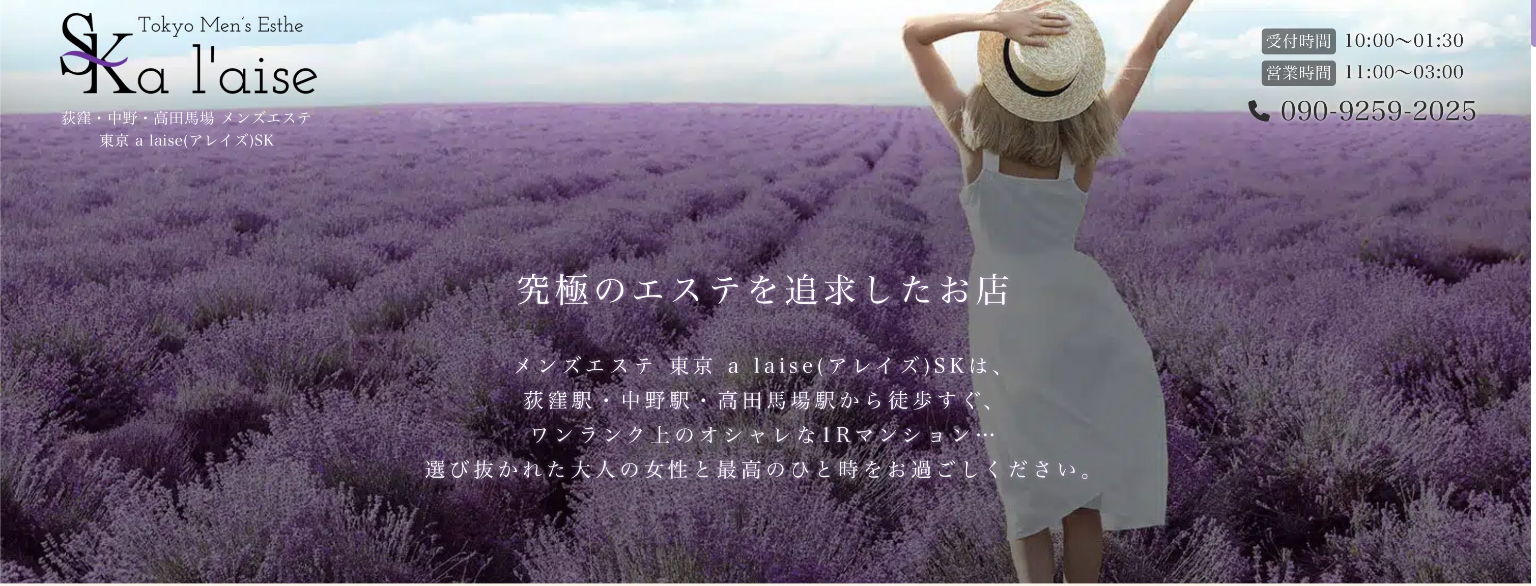 アレイズのトップ画